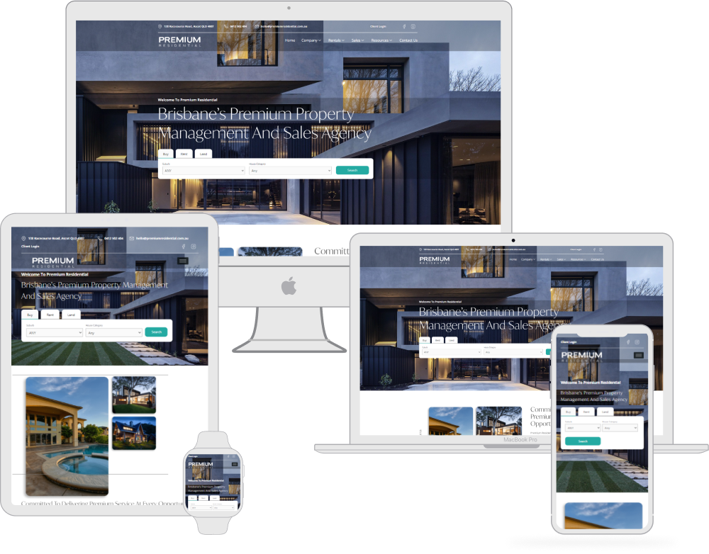 Real Estate Website Design Using a Mobile First Design Real Estate Solution